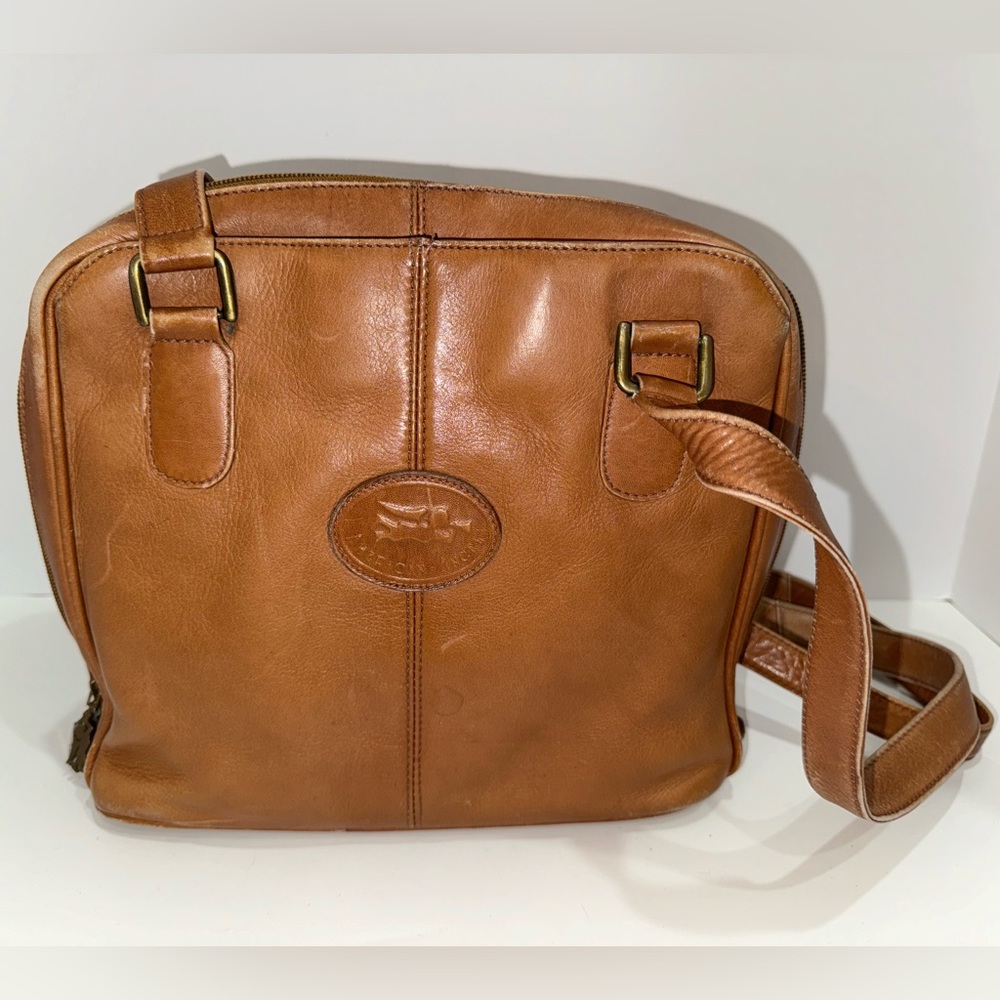 Vintage Leather Purse by American Angel, Crossbody